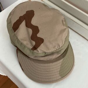 Desert Camouflage Combat Cap Size 7